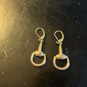 Gold earrings
